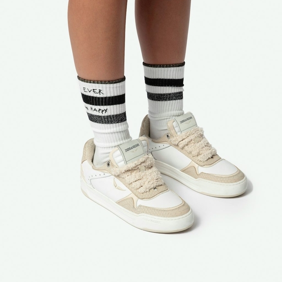 ZADIG & VOLTAIRE Wings Low-Top Sneakers - Picture 7 of 9